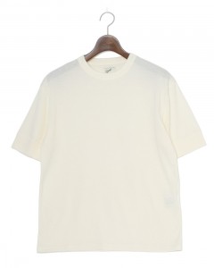 コットンカシミヤ クルーネック Tシャツ