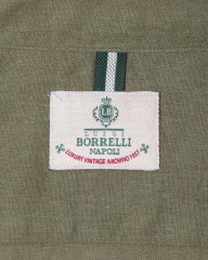 LUIGI BORRELLIリネンコットン セミワイドカラーシャツ【LUCIANO/ルチアーノ】mb_10l