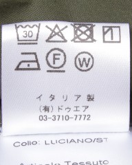 LUIGI BORRELLIストレッチコットン セミワイドカラーシャ【LUCIANO/ルチアーノ】mb_15l