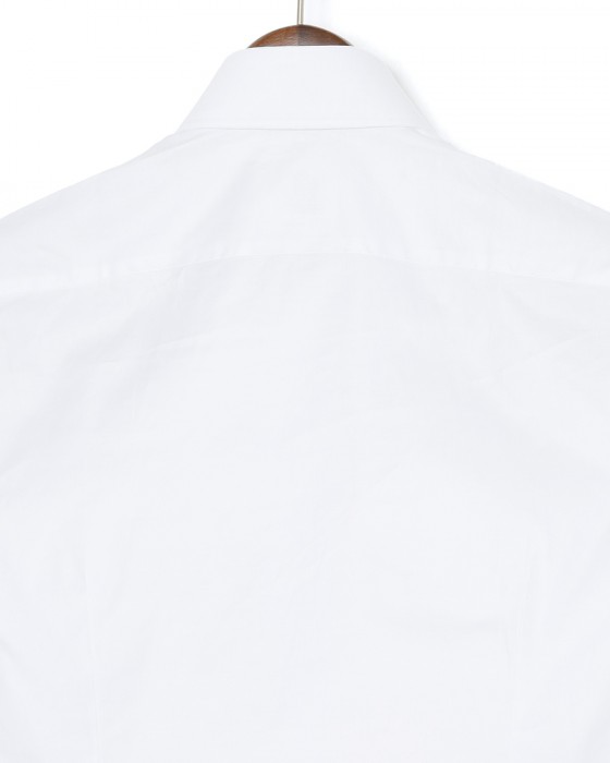 LUIGI BORRELLIコットンオックスフォード セミワイドカラーシャツ【LUCIANO/ルチアーノ】09l