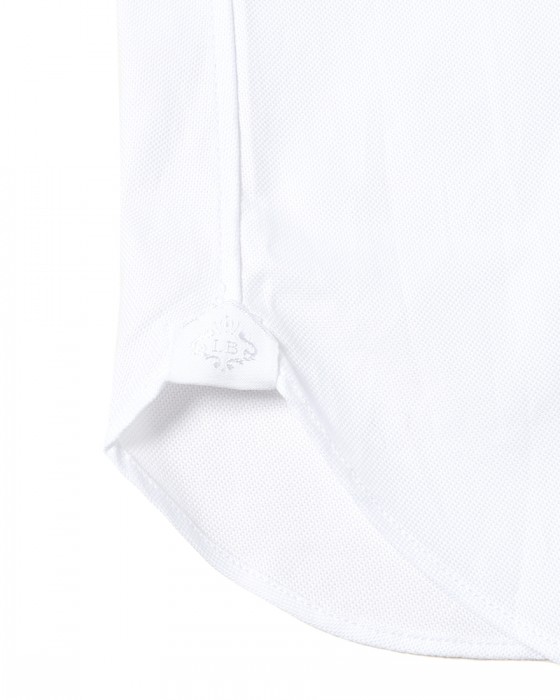 LUIGI BORRELLIコットンオックスフォード セミワイドカラーシャツ【LUCIANO/ルチアーノ】12l