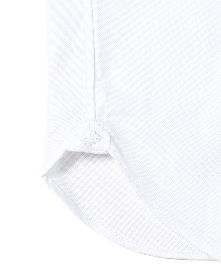 LUIGI BORRELLIコットンオックスフォード セミワイドカラーシャツ【LUCIANO/ルチアーノ】12l