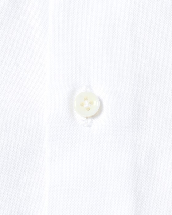 LUIGI BORRELLIコットンオックスフォード セミワイドカラーシャツ【LUCIANO/ルチアーノ】14l