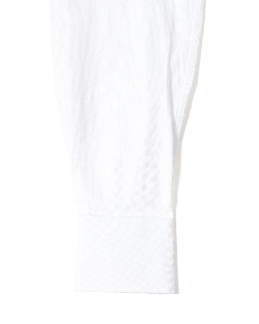 LUIGI BORRELLIコットンオックスフォード セミワイドカラーシャツ【LUCIANO/ルチアーノ】15l