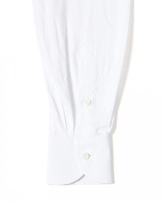 LUIGI BORRELLIコットンオックスフォード セミワイドカラーシャツ【LUCIANO/ルチアーノ】16l