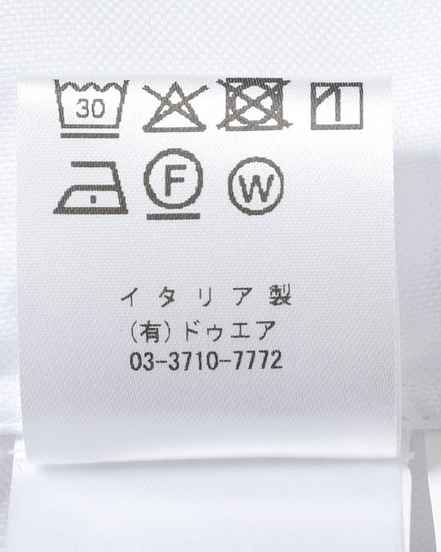 LUIGI BORRELLIコットンオックスフォード セミワイドカラーシャツ【LUCIANO/ルチアーノ】20l