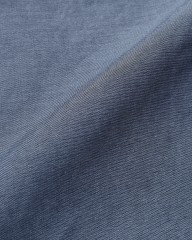 LUIGI BORRELLIネイビー コットン セミワイドカラー シャツ【LUCIANO/ルチアーノ】mb_18l