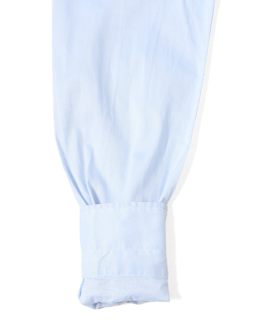 LUIGI BORRELLIライトコットン セミワイドカラーシャツ【LUCIANO/ルチアーノ】17l