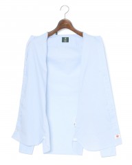 LUIGI BORRELLIライトコットン セミワイドカラーシャツ【LUCIANO/ルチアーノ】mb_10l