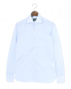 ライトコットン セミワイドカラーシャツ【LUCIANO/ルチアーノ】