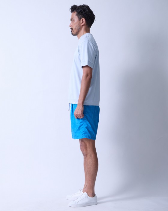 WOCコットン クルーネック リブ Tシャツ【ATENE T-SHIRT】02l