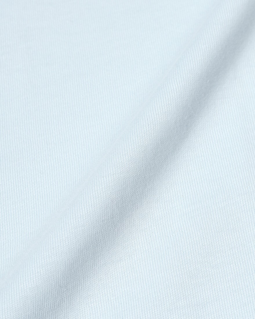 WOCコットン クルーネック リブ Tシャツ【ATENE T-SHIRT】14l