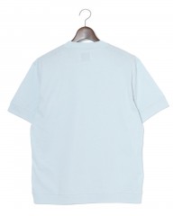 WOCコットン クルーネック リブ Tシャツ【ATENE T-SHIRT】mb_06l