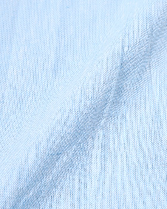 LUIGI BORRELLIリネンコットン セミワイドカラーシャツ【LUCIANO/ルチアーノ】18l