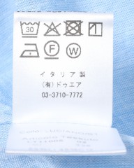 LUIGI BORRELLIリネンコットン セミワイドカラーシャツ【LUCIANO/ルチアーノ】mb_20l