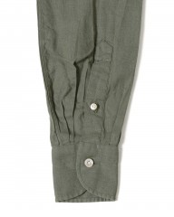 LUIGI BORRELLIリネンコットン セミワイドカラーシャツ【LUCIANO/ルチアーノ】mb_16l