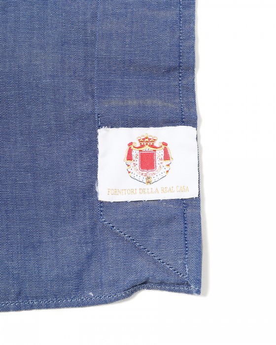 LUIGI BORRELLIコットン セミワイドカラーシャツ【LUCIANO/ルチアーノ】12l