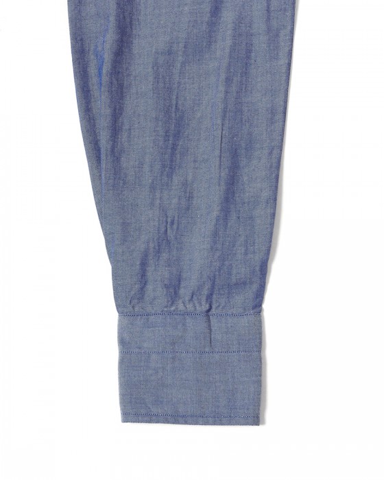 LUIGI BORRELLIコットン セミワイドカラーシャツ【LUCIANO/ルチアーノ】14l