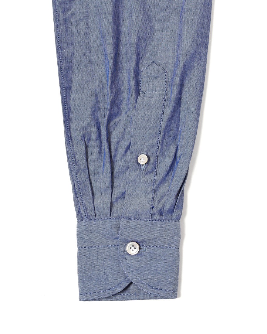 LUIGI BORRELLIコットン セミワイドカラーシャツ【LUCIANO/ルチアーノ】15l