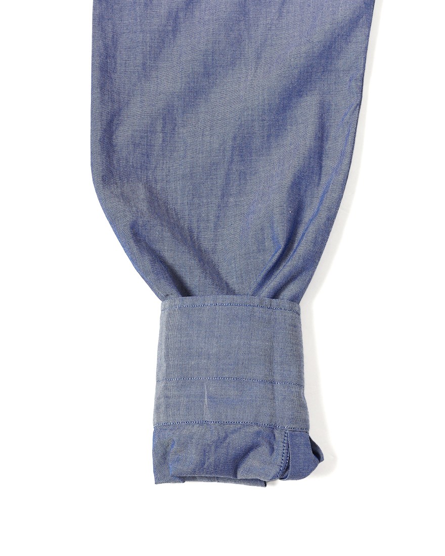 LUIGI BORRELLIコットン セミワイドカラーシャツ【LUCIANO/ルチアーノ】16l