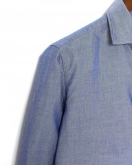 LUIGI BORRELLIコットン セミワイドカラーシャツ【LUCIANO/ルチアーノ】mb_07l