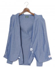 LUIGI BORRELLIコットン セミワイドカラーシャツ【LUCIANO/ルチアーノ】mb_09l