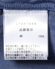 LUIGI BORRELLIコットン セミワイドカラーシャツ【LUCIANO/ルチアーノ】mb_18l