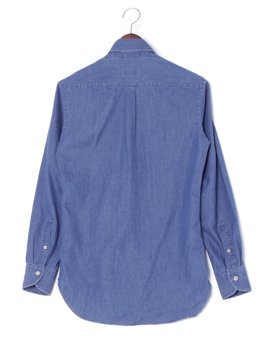 ERRICO FORMICOLAコットン シャンブレー BDシャツ【LUCA】01l