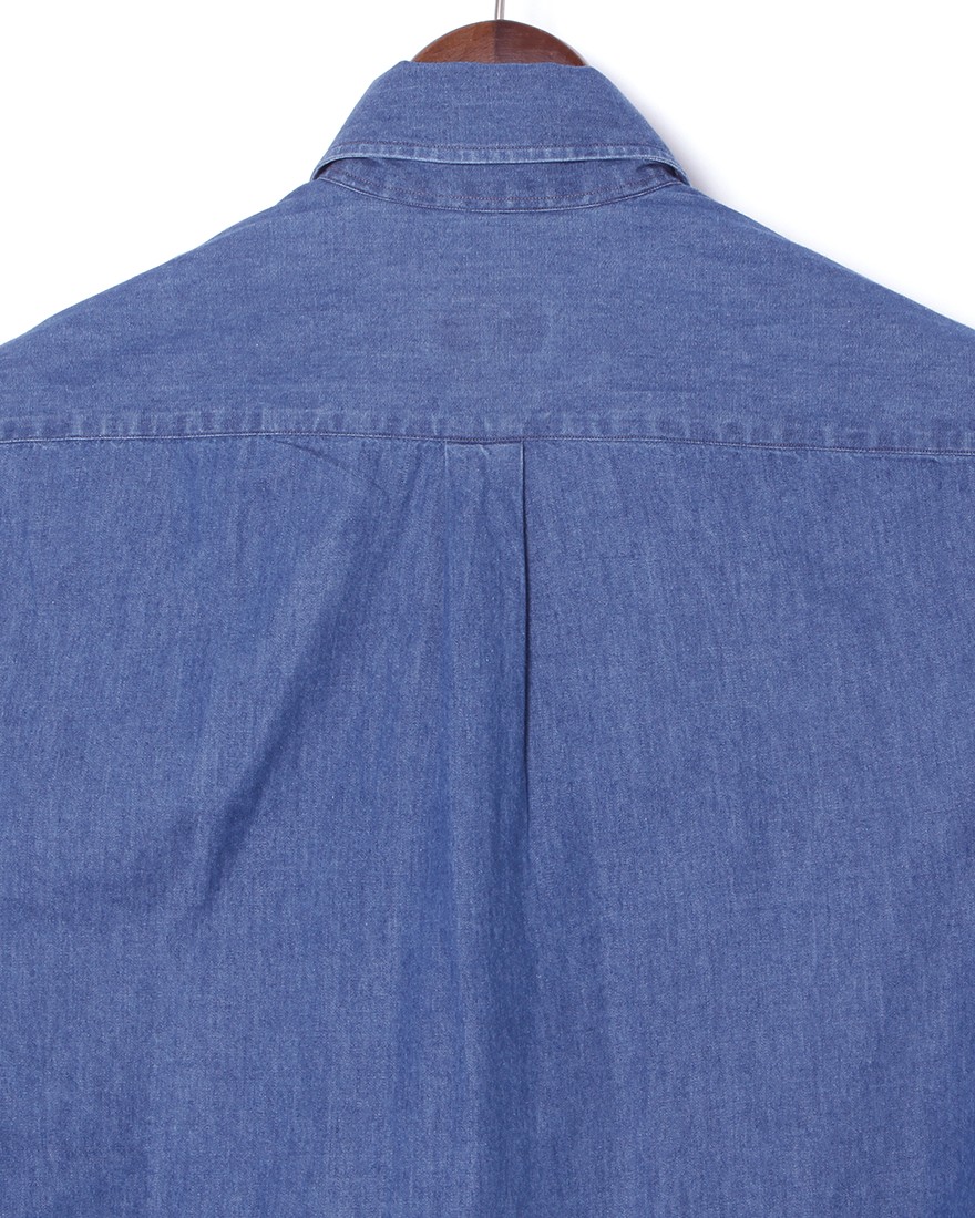 ERRICO FORMICOLAコットン シャンブレー BDシャツ【LUCA】05l