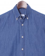 ERRICO FORMICOLAコットン シャンブレー BDシャツ【LUCA】mb_02l