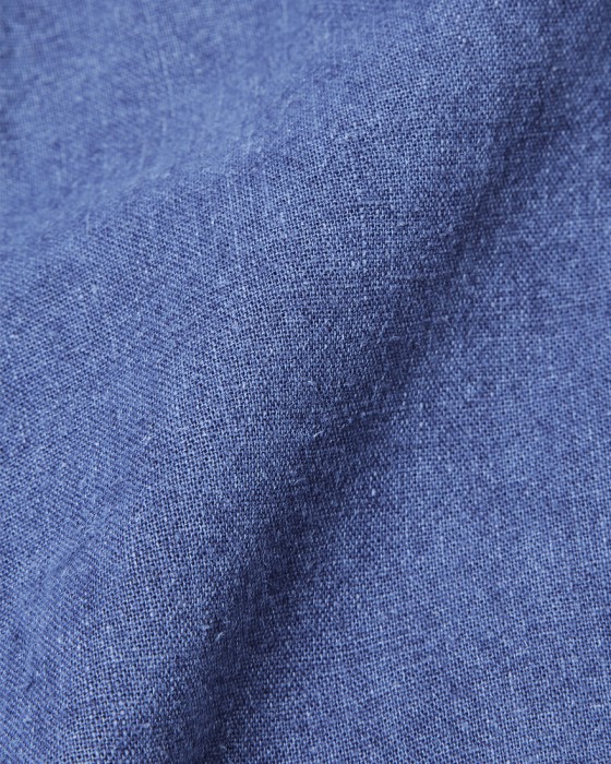 ERRICO FORMICOLAコットンリネン シャンブレー BDシャツ【LUCA】12l