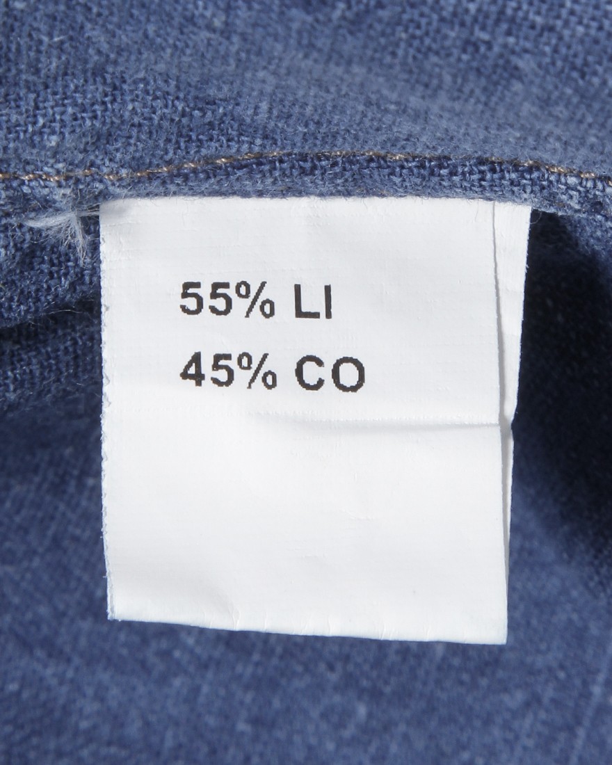 ERRICO FORMICOLAコットンリネン シャンブレー BDシャツ【LUCA】14l