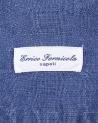 ERRICO FORMICOLAコットンリネン シャンブレー BDシャツ【LUCA】mb_07l