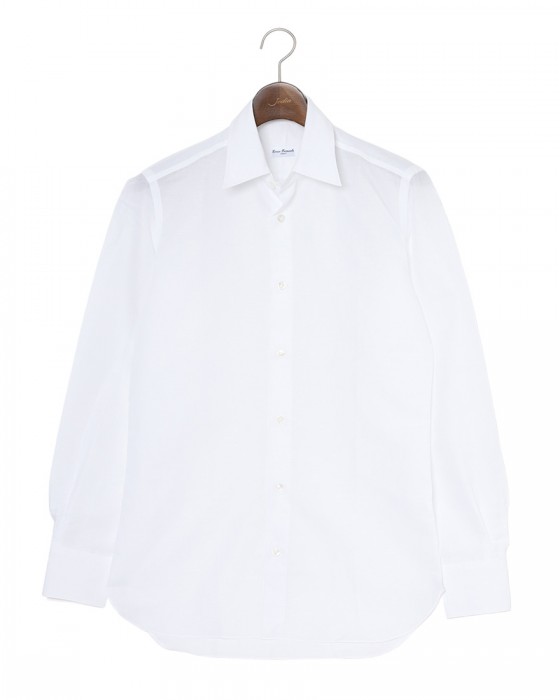 ERRICO FORMICOLAコットンリネン レギュラーカラーシャツ【HUGO】c2