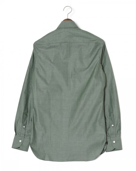 ERRICO FORMICOLAコットン  レギュラーカラーシャツ【HUGO】05l