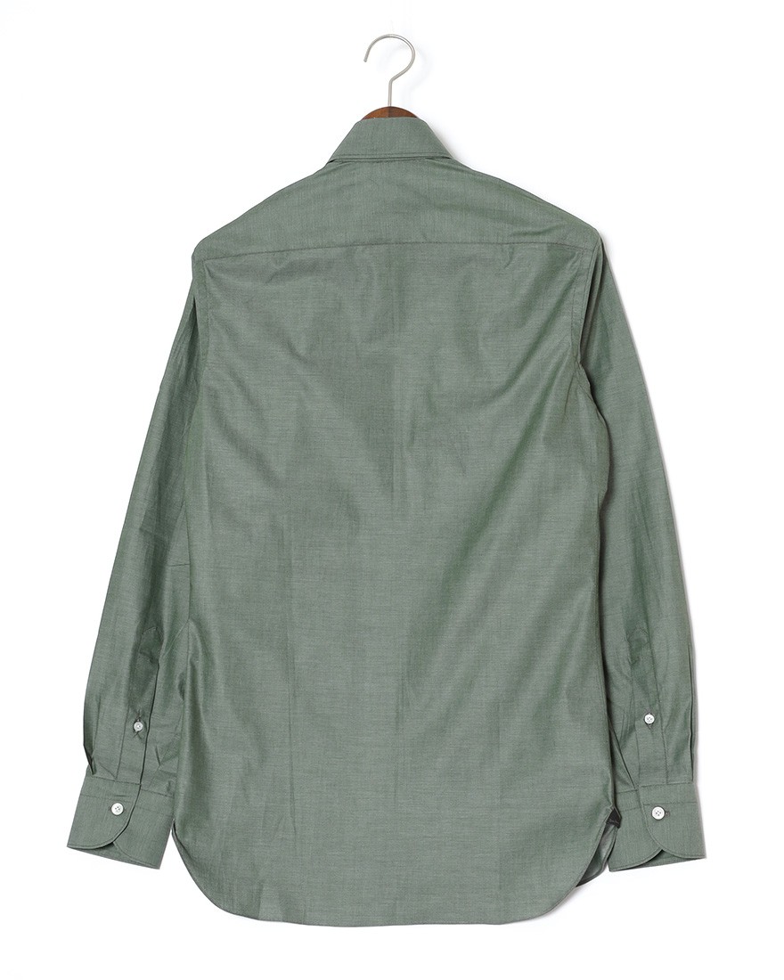 ERRICO FORMICOLAコットン  レギュラーカラーシャツ【HUGO】05l