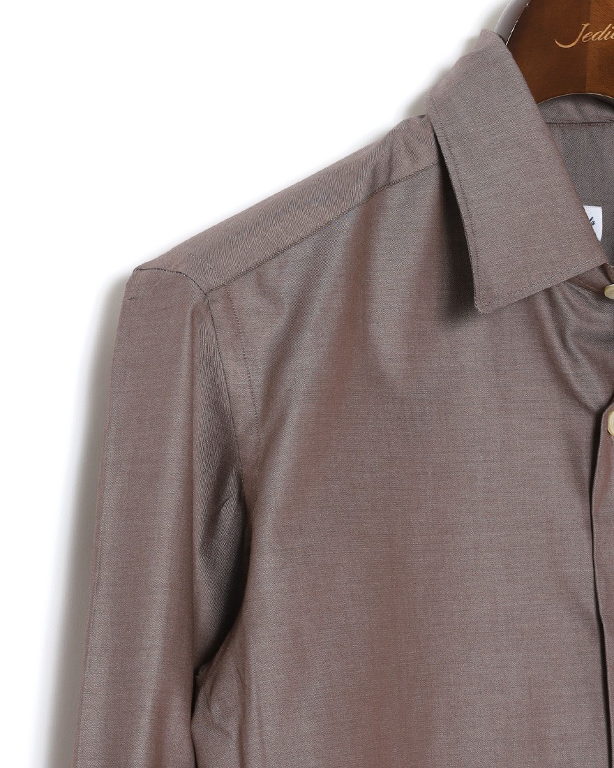 ERRICO FORMICOLAコットン  レギュラーカラーシャツ【HUGO】08l