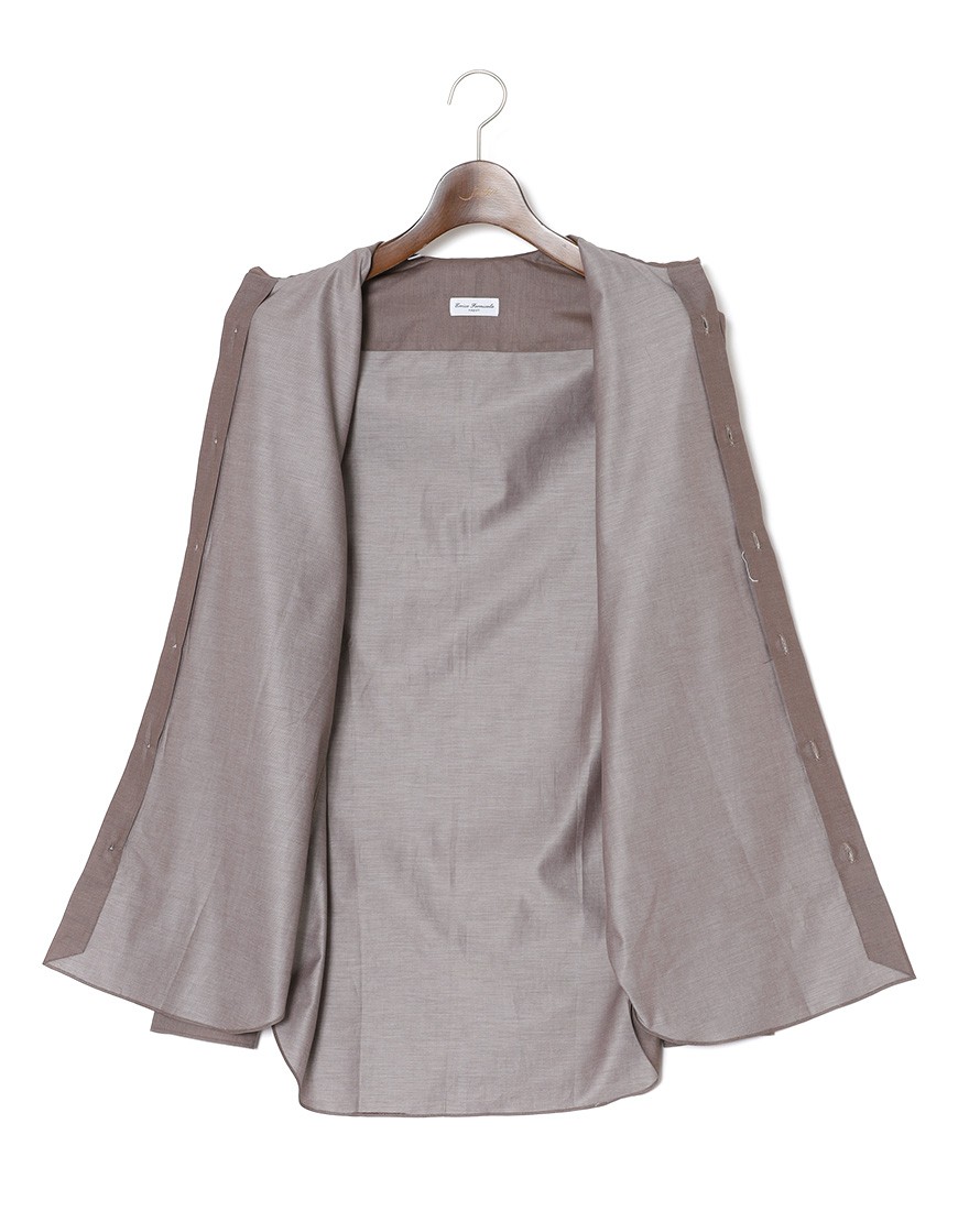 ERRICO FORMICOLAコットン  レギュラーカラーシャツ【HUGO】11l
