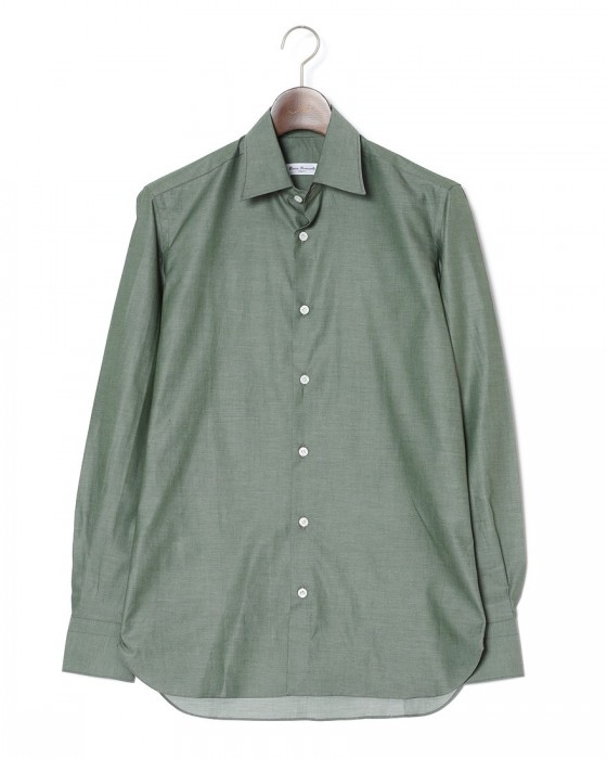 ERRICO FORMICOLAコットン  レギュラーカラーシャツ【HUGO】ma