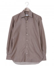 ERRICO FORMICOLAコットン  レギュラーカラーシャツ【HUGO】mb_c0