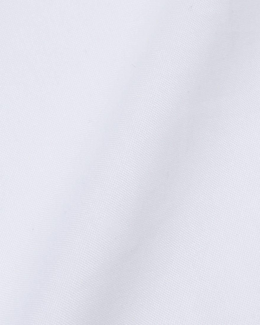 ERRICO FORMICOLAホワイト ソリッド タブカラーシャツ 【HUMPHREY】14l
