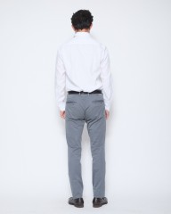 ERRICO FORMICOLA反染めリネン ソリッド レギュラーカラーシャツ【HUGO】mb_23l