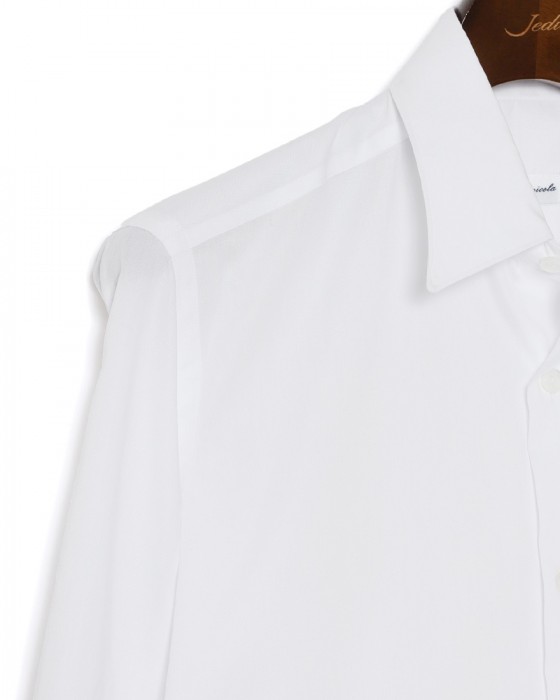 ERRICO FORMICOLAコットンオックス レギュラーカラーシャツ【HUGO】07l