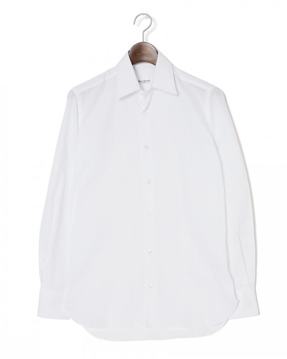 ERRICO FORMICOLAコットンオックス レギュラーカラーシャツ【HUGO】ma