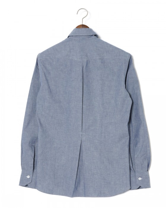 ERRICO FORMICOLAコットンシャンブレー ジャンニシャツ 【GIANNI】04l