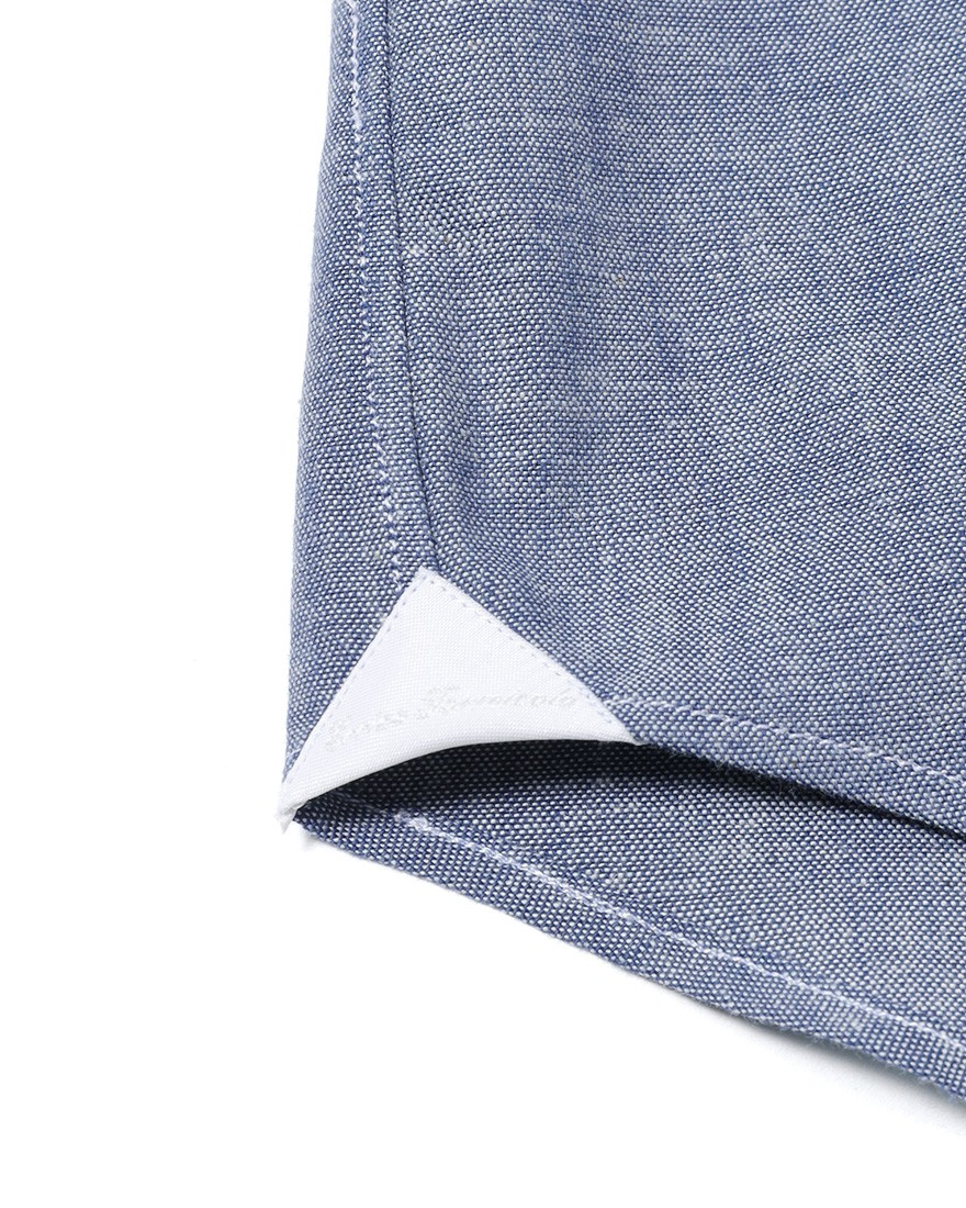 ERRICO FORMICOLAコットンシャンブレー ジャンニシャツ 【GIANNI】09l