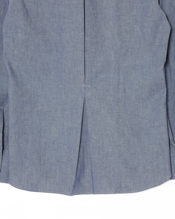 ERRICO FORMICOLAコットンシャンブレー ジャンニシャツ 【GIANNI】11l