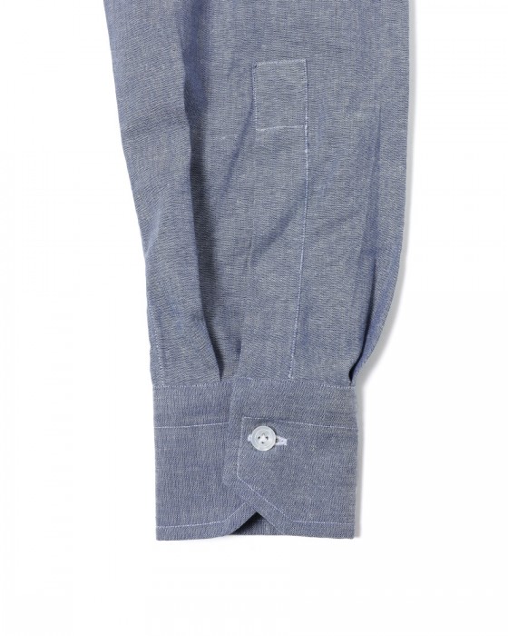 ERRICO FORMICOLAコットンシャンブレー ジャンニシャツ 【GIANNI】15l
