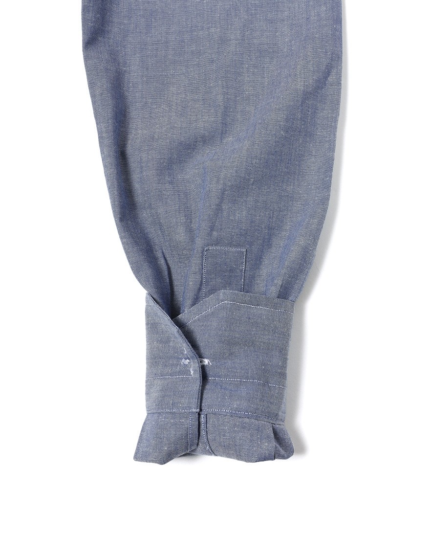 ERRICO FORMICOLAコットンシャンブレー ジャンニシャツ 【GIANNI】16l