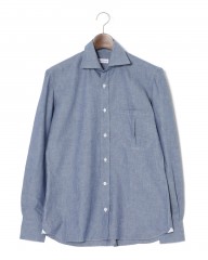 ERRICO FORMICOLAコットンシャンブレー ジャンニシャツ 【GIANNI】mb_c0